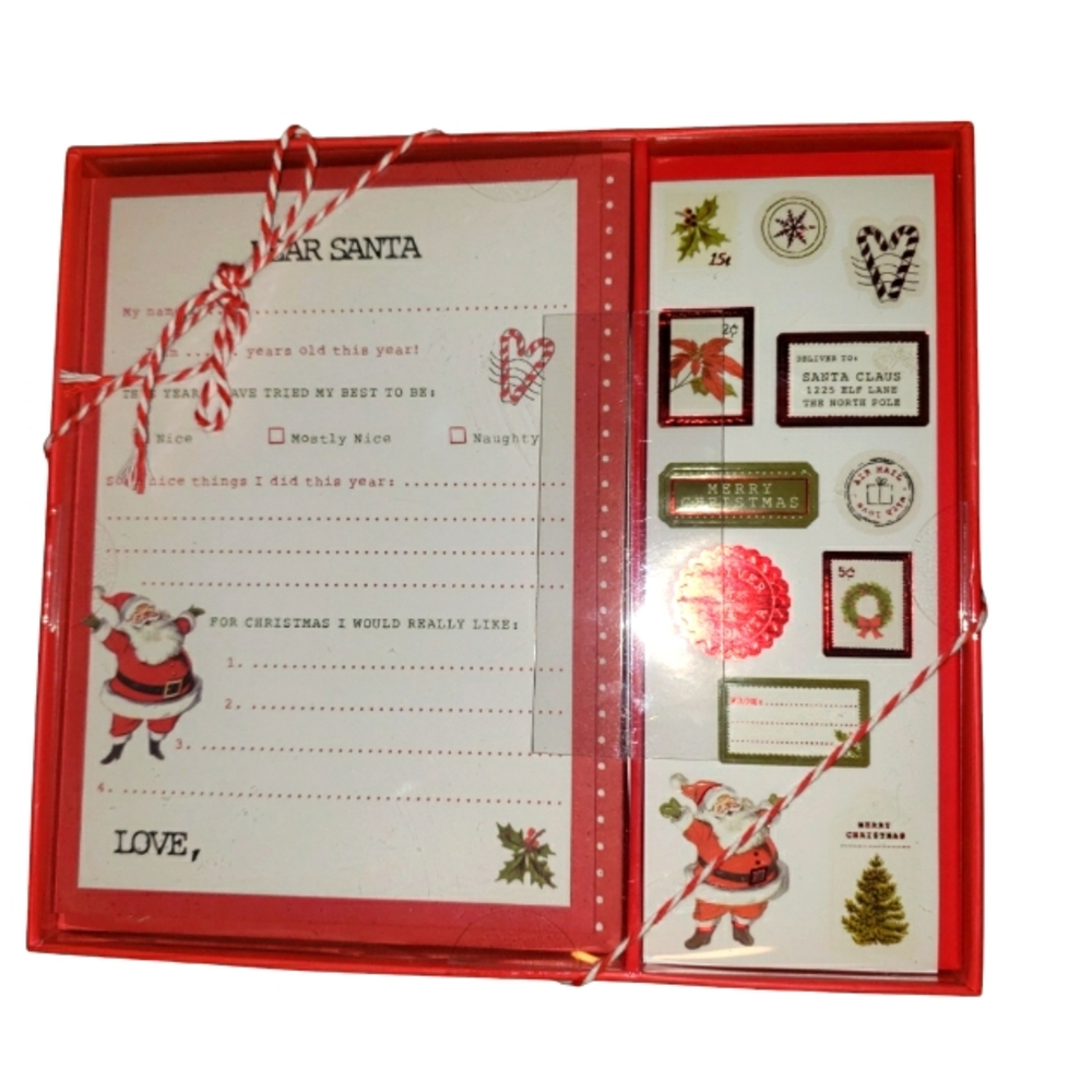 LETTERS TO SANTA GIFT SET NIB